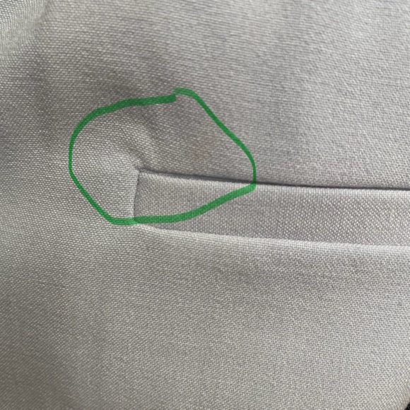 Allsaints Sz 10 Aleida Tri Shorts Light Blue Pull-On 2” Inseam - Picture 9 of 15